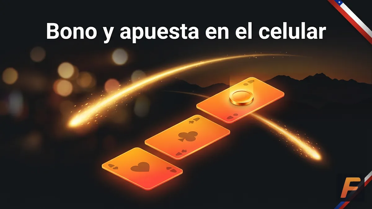 Escalera de tarjetas del bono y requisito de apuesta desde el celular en Fantasticbet Chile