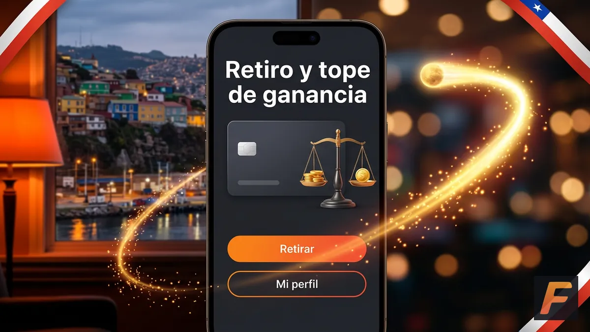 Pantalla de retiro del bono de deportes de Fantasticbet con tope de ganancia y retiro