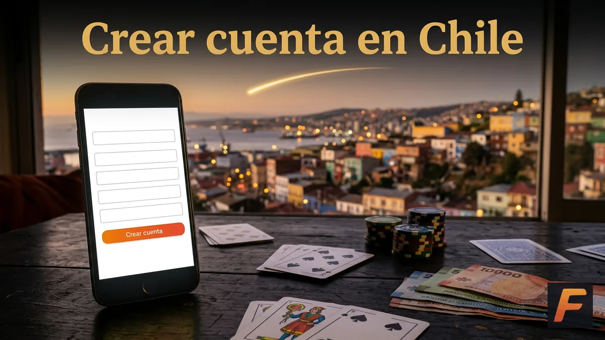 Crear una cuenta nueva en Fantasticbet desde Chile con el celular